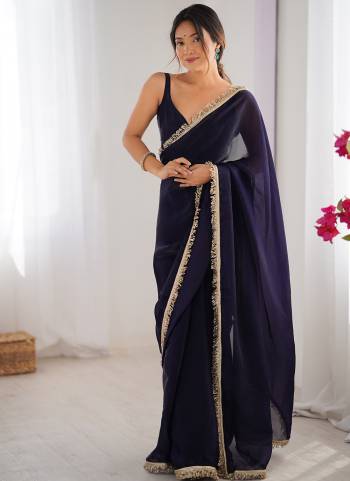 Looking These Party Wear Saree in Fine Colored.These Saree Are Fendy Satin Two Tone And Blouse is Faendy Satin Two Tone Fabricated.Its Beautified With Two Tone Solid With Sequance Lace Border.