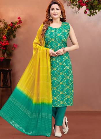Looking These Suit in Fine Colored Pair With Bottom And Dupatta.These Top And Bottom Are Fabricated On Soft Silk Pair With Art Silk Dupatta.Its Beautified With Designer Embroidery Work.