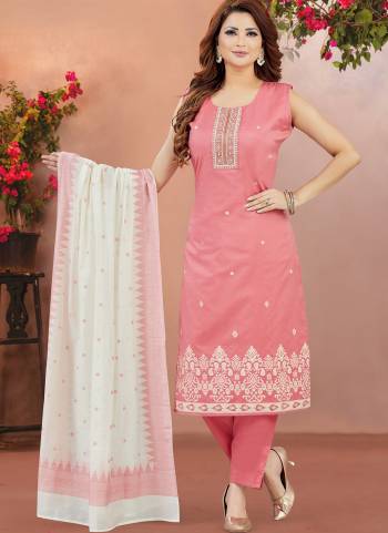 Looking These Suit in Fine Colored Pair With Bottom And Dupatta.These Top And Bottom Are Fabricated On Chanderi Silk Pair With Art Silk Dupatta.Its Beautified With Designer Embroidery Work.