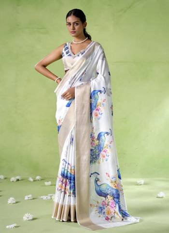 Attractive These Fancy Party Wear Saree in Fine Colored.These Saree Are Silk Blend And Blouse is Fabricated On Silk Blend Pair.Its Beautified With Disigner Printed Saree.