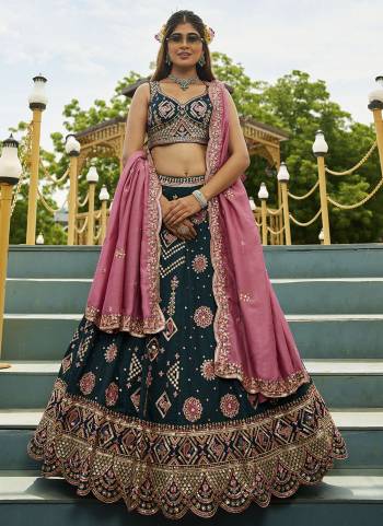  Looking This Party Wear Fine Color Fancy Heavy Designer Choli And Lahenga Fabriced On Georgette And Dupatta Georgette In Fabricated Beautified With Attrective Designer Sequance Embroidery Work. Buy Now.