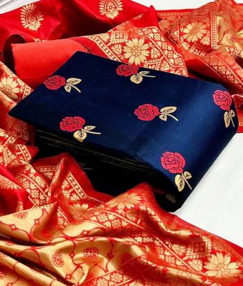 Garb This Weaved Straight Suit In Fine Color. This Pretty Suit Is Banarasi Jacquard Based Top And Dupatta Beautified With Weave Designer And Bottom Are Tapeta Silk. Its Fabric Gives A Rich Look To Your Personalit.