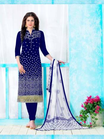 Heavy Cambric Cotton With Embroidery Work Salwar Kameez Collection