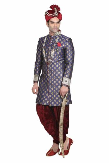 Indo-western Dhoti-Pants Style Mens Wear Collection