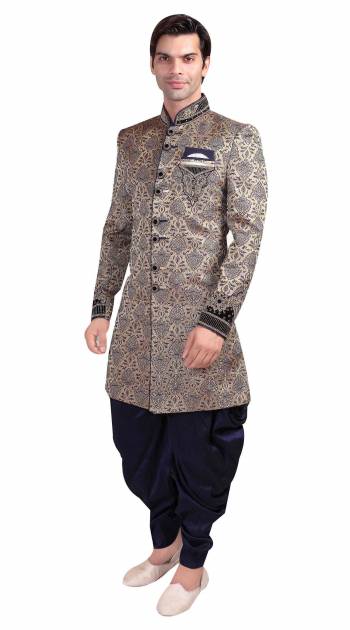 Indo-western Dhoti-Pants Style Mens Wear Collection