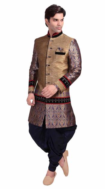 Indo-western Dhoti-Pants Style Mens Wear Collection