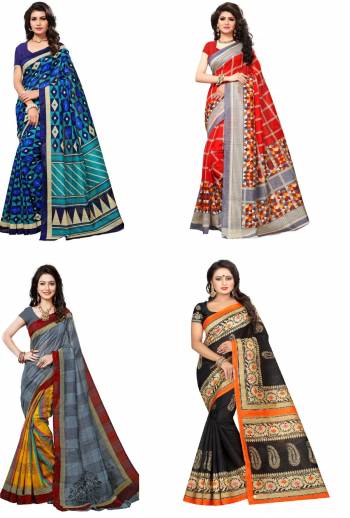 Combo Pack Of 4 Saree