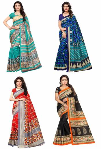 Combo Pack Of 4 Saree