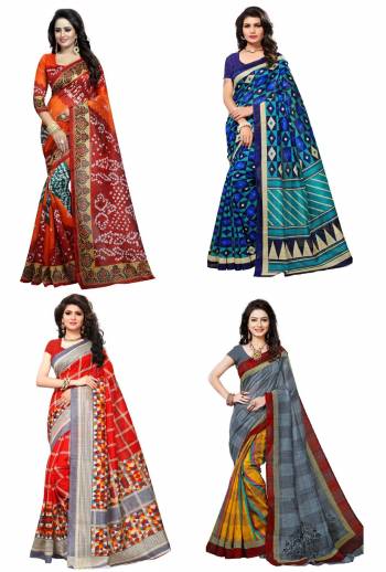 Combo Pack Of 4 Saree