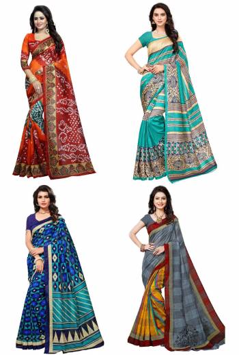 Combo Pack Of 4 Saree
