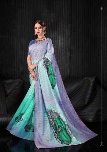 Celebrate This Festive Season with Beauty And Comfort Wearing This Printed Saree Fabricated On Linen Silk. Its Rich Fabric Will Give A Great Look To Your Personality. Buy Now.