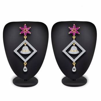 Give More Pretty Look To Your Attire By Pairing It Up With This Lovely Pair Of Earring Which Can Suit Wilth Any Colored Traditional Attire. Also It Is Light In Weight And Easy To Carry All Day Long. 