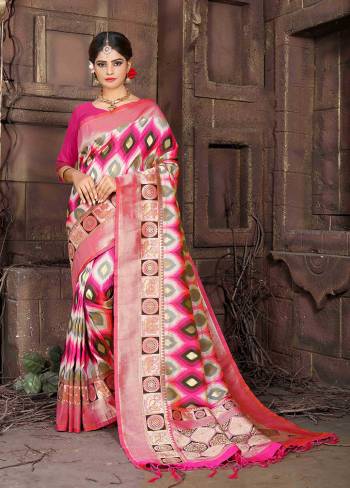 For A Rich And Elegant Look, Grab This Silk Based Saree Which Is Suitable For All. This Saree Is Fabricated On Art Silk Paired With Art Silk Fabricated Blouse. It Is Beautified With Weave All Over. Buy Now