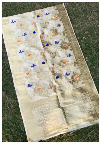 Pair Up This Beautiful Dupatta With Your Simple Or Heavy Suit. This Pretty Dupatta Is Fabricated On Banarasi Art Silk Beautified with Weave All Over. It Is Light In Weight And Easy To Carry all Day Long.?