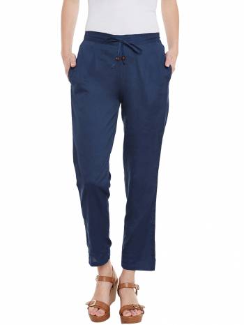 Grab This Pant For Your Casual Or Offiice Wear. This Pretty Free Sized Pant Is Fabricated On Rayon. Its Fabric Is Light In Weight And Easy To Carry All Day Long.