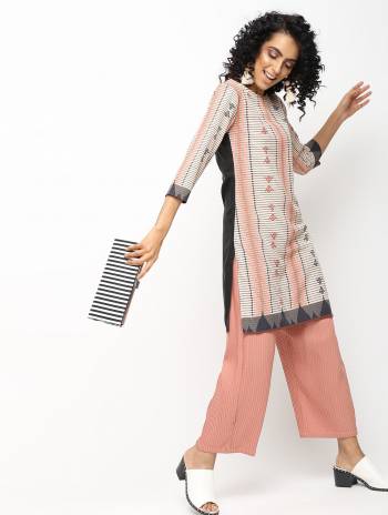 Here Is A Very Pretty Printed Kurti For These Easy go Summer. This Kurti Is Fabricated On Light Weight American Crepe . You Can Pair This Short Kurti With Leggings, Plazzo OR Pant As Per Your Comfort. Buy Now.