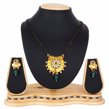 To Give A More Enhanced And Heavy Look, Grab This Heavy Designer Mangalsutra To Par IT Up With Your Ethnic Wear, Which Can Also Be Pared With Any Colored Attire. 