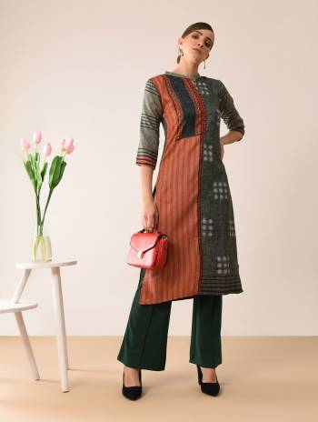 Beat The Heat This Summer With These Trending Printed Kurtis. This?Pretty Kurti Is Fabricated On soft Silk Which Is Light Weight And Soft Towards Skin, Also It Is Available In All Regular Sizes And Suitable For All Age Group