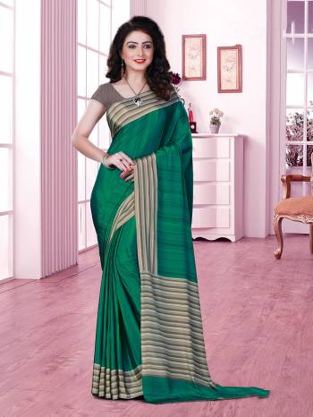 Here Is Very Pretty Printed Saree Fabricated On Crepe Silk Paired?With Running Blouse, This Pretty Formal Printed Saree Is Best Suitable For Your Work Place As It Is Light Weight And Esnures Superb Comfort All Day Long. Also It Can Be Used As Uniform At Different Places Like Airports, Hospitals And Hotels. Buy Now