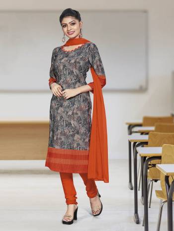 Here Is Very Pretty Printed Dress Material Fabricated On Crepe Silk?, This Pretty Suit Is Best Suitable For Your Work Place As It Is Light Weight And Esnures Superb Comfort All Day Long. Also It Can Be Used As Uniform At Different Places Like Airports, Hospitals And Hotels. Buy Now