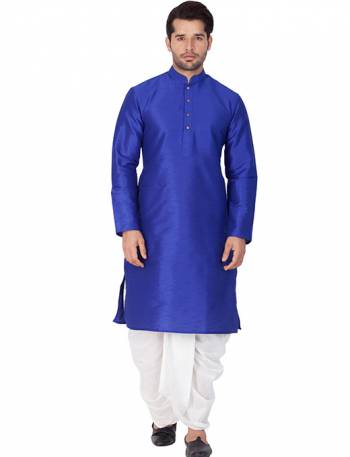 Celebrate This Festive Season In Traditional Style With This Readymade Pair Of Dhoti And Kurti. This Dhoti Kurta Is Fabricated On Cotton Silk Which Is Light Weight , Durable And Easy To Carry All Day Long. Also It Is Available In All Sizes. Buy Now.