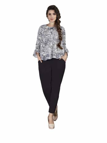 Grab This Lovely Comfortable Pants For Your Casual Or Semi-Casuals. It Is Plain And Fabricated On Stretchable Cotton Which Ensures Superb Comfort All Day Long. Also You Can Pair It Up With Top, Tunics Or Kurtis. Buy Now.