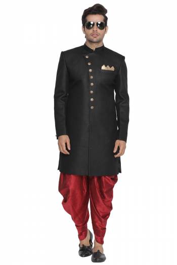 You Will Definitely Earn Lots Of Compliments Wearing This Readymade Set Of Indo-Western Dhoti And Kurta Set. This Designer Set Suits Every Body Type And Personality. Also It Is Available In All Sizes, Choose As Per Your Desired Fit And Comfort. 