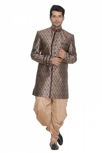 You Will Definitely Earn Lots Of Compliments Wearing This Readymade Set Of Indo-Western Dhoti And Kurta Set. This Designer Set Suits Every Body Type And Personality. Also It Is Available In All Sizes, Choose As Per Your Desired Fit And Comfort. 