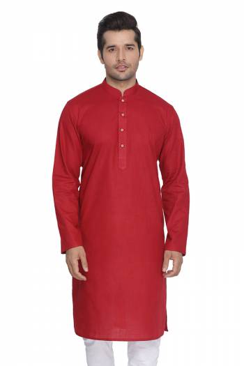 Grab This Amazing Readymade Kurtas For Men Fabricated On Cotton. This Kurta Is Suitable For Festive Wear Or Any Wedding Functions. It Is Light In Weight and Can Be Paired With Any Kind Of Bottom Like Chudidar, Pyjama Or Even Denims. Its Fabric Is Soft Towards Skin And Avialable In All Sizes. Buy Now.