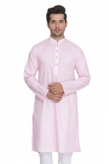 Grab This Amazing Readymade Kurtas For Men Fabricated On Cotton. This Kurta Is Suitable For Festive Wear Or Any Wedding Functions. It Is Light In Weight and Can Be Paired With Any Kind Of Bottom Like Chudidar, Pyjama Or Even Denims. Its Fabric Is Soft Towards Skin And Avialable In All Sizes. Buy Now.