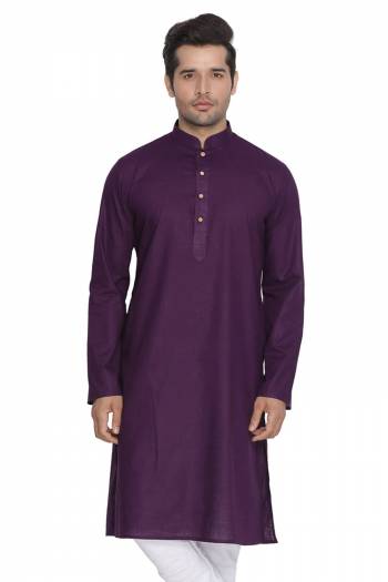 Grab This Amazing Readymade Kurtas For Men Fabricated On Cotton. This Kurta Is Suitable For Festive Wear Or Any Wedding Functions. It Is Light In Weight and Can Be Paired With Any Kind Of Bottom Like Chudidar, Pyjama Or Even Denims. Its Fabric Is Soft Towards Skin And Avialable In All Sizes. Buy Now.