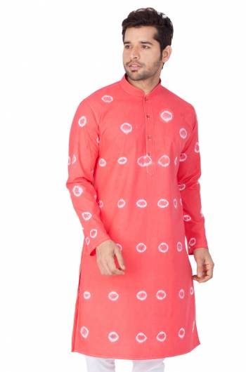 Grab This Amazing Readymade Kurtas For Men Fabricated On Cotton. This Kurta Is Suitable For Festive Wear Or Any Wedding Functions. It Is Light In Weight and Can Be Paired With Any Kind Of Bottom Like Chudidar, Pyjama Or Even Denims. Its Fabric Is Soft Towards Skin And Avialable In All Sizes. Buy Now.