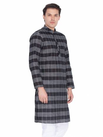 Grab This Amazing Readymade Kurtas For Men Fabricated On Cotton. This Kurta Is Suitable For Festive Wear Or Any Wedding Functions. It Is Light In Weight and Can Be Paired With Any Kind Of Bottom Like Chudidar, Pyjama Or Even Denims. Its Fabric Is Soft Towards Skin And Avialable In All Sizes. Buy Now.