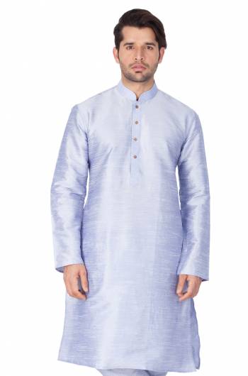 Grab This Amazing Readymade Kurtas For Men Fabricated On Cotton Silk.?This Kurta Is Suitable For Festive Wear Or Any Wedding Functions. It Is Light In Weight and Can Be Paired With Any Kind Of Bottom Like Chudidar, Pyjama Or Even Denims. Its Fabric Is Soft Towards Skin And Avialable In All Sizes. Buy Now.