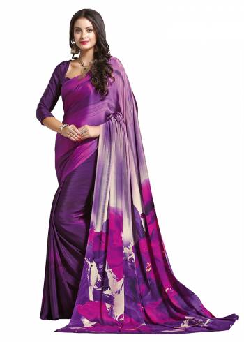 For Your Casuals Or Semi-Casuals, Grab This Light Weight Printed?Saree Fabricated On Crepe. Its Fabric IS Soft Towards Skin And Ensures Superb Comfort All Day Long. Buy Now.