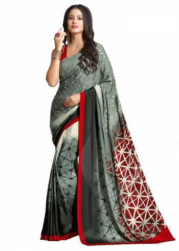 For Your Casuals Or Semi-Casuals, Grab This Light Weight Printed?Saree Fabricated On Crepe. Its Fabric IS Soft Towards Skin And Ensures Superb Comfort All Day Long. Buy Now.