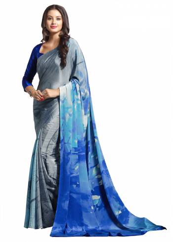 For Your Casuals Or Semi-Casuals, Grab This Light Weight Printed?Saree Fabricated On Crepe. Its Fabric IS Soft Towards Skin And Ensures Superb Comfort All Day Long. Buy Now.