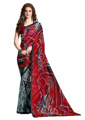 For Your Casuals Or Semi-Casuals, Grab This Light Weight Printed?Saree Fabricated On Crepe. Its Fabric IS Soft Towards Skin And Ensures Superb Comfort All Day Long. Buy Now.