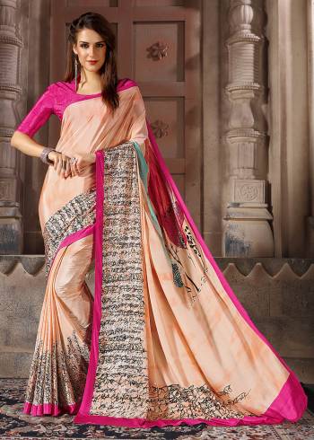 For Your Casuals Or Semi-Casuals, Grab This Light Weight Printed Saree Fabricated On Crepe. Its Fabric IS Soft Towards Skin And Ensures Superb Comfort All Day Long. Buy Now