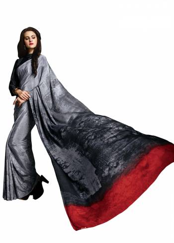 For Your Casuals Or Semi-Casuals, Grab This Light Weight Printed?Saree Fabricated On Crepe. Its Fabric IS Soft Towards Skin And Ensures Superb Comfort All Day Long. Buy Now