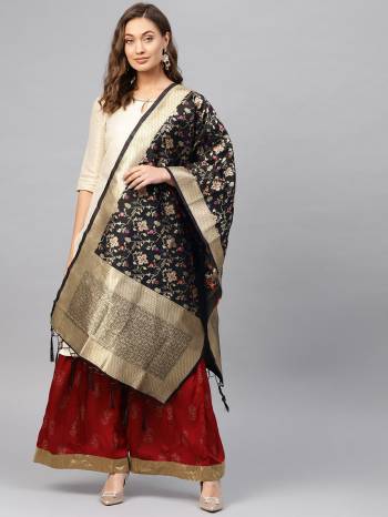 Enhance Your Look of gown and lehenga choli With Latest Trends Of?Banarasi Dupatta Beautified With Attractive Weave All Over. You Can Pair This Up With Any Kind Of Ethnic Attire And In Same Or Contrasting Color