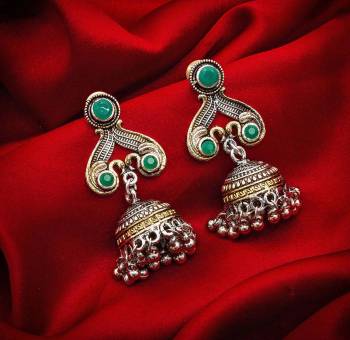 Buy This Pretty Pair Of Earrings In Silver Color Which Can Be Paired With Colored Attire. These Earrings Will Give A Pretty Elegant Look Which Will Earn You Lots Of Compliments From Onlookers.