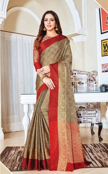 Grab This Brautiful Heavy Weaved Designer Saree For The Upcoming Festive And Wedding Season. This Saree And Blouse Are Fabricated Jacquard Silk With Detailed Weave All Over. Buy Now.