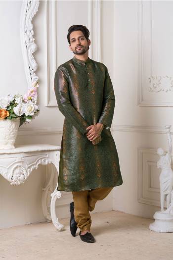 Grab This Amazing Pair Of Kurta And Chudidar For Men Fabricated On Art Silk.?This Kurta Is Suitable For Festive Wear Or Any Wedding Functions. It Is Light In Weight and Can Be Paired With Any Kind Of Bottom Like Chudidar, Pyjama Or Even Denims. Its Fabric Is Soft Towards Skin And Avialable In All Sizes. Buy Now.