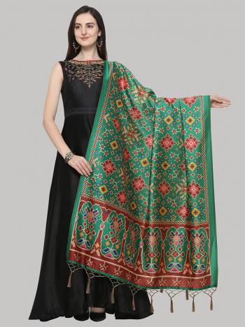 Grab This Classy Tassel Dupatta made from Assam silk has Beautified With decorative work like Digital Printed ,which makes it a smart pick for all occasions. You can wear this Dupatta in different styles Pairing Up With Different Kind Of Attires