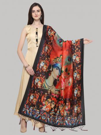 Grab This Classy Tassel Dupatta made from Assam silk has Beautified With decorative work like Digital Printed ,which makes it a smart pick for all occasions. You can wear this Dupatta in different styles Pairing Up With Different Kind Of Attires