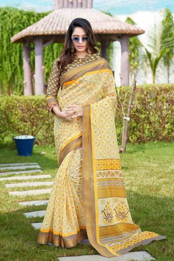 Celebrate This Festive Season With Beauty And Comfort Wearing This Pretty Saree Which Is Light Weight And Easy To Carry all Day Long. This Saree Is Fabricated On Super Net Paired With Cotton Fabricated Blouse. It Is Also Beautified With Multi Colored Thread Work. Buy Now.