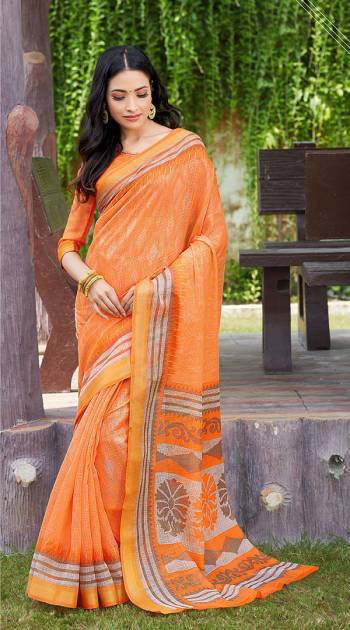 Celebrate This Festive Season With Beauty And Comfort Wearing This Pretty Saree Which Is Light Weight And Easy To Carry all Day Long. This Saree Is Fabricated On Super Net Paired With Cotton Fabricated Blouse. It Is Also Beautified With Multi Colored Thread Work. Buy Now.
