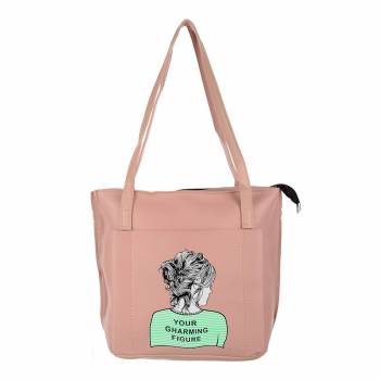 Grab This Pretty Elegant Looking Tote Bag For Your Daily Use. This Bag Is Durable And Easy To Carry All Day Long. 