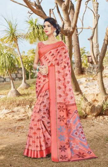 Classy Saree look pretty like never before.Wearing this Old Rose Pink Color Saree which made from Cotton With Old Rose Pink Color Cotton blouse, Saree has also decorative work like Heavy Printed Work With Lace.This beautiful Saree features a classy Printed Work all over,which makes it a smart pick for all occasions. You can wear this Saree in different styles. Buy Now.